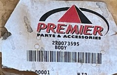 OEM Quality Replacement Parts Premier 220073595 Filter Body Made In The USA