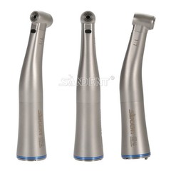 Dental 1:1 Fiber Optic LED Contra Angle Handpiece 4 Spray Push Button for NSK po