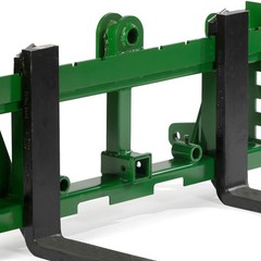 Titan Attachments Economy Global Euro Pallet Fork Frame with 48″ Fork Blades