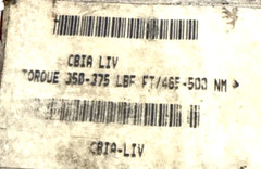 SUN Hydraulics Cartridge 3/1 pilot ratio Counterbalance Valve CBIALIV *NEW*