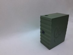 Meshtastic case Heltec V3 node case Holds 2000mah batt holds 3D printed GREEN