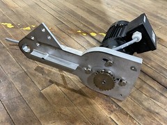1/2HP Greiffenberger G80F/4D71B-4 Gear Motor 230/460V 3PH TEFC 145/1680RPM CONT