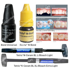 Dental TetricN Ceram Universal Bond BLXL BLL Composite Resin Bleach Light Veneer