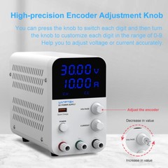 0-30V 5A adjustable Lab DC power supply Bench Variable Programmable power Source