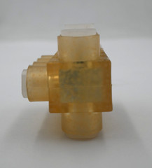 PANDUIT PCSB4-4-6Y MULTI-TAP CLEAR INSULATED ALUMINUM CONNECTOR BLOCK BOX OF 5