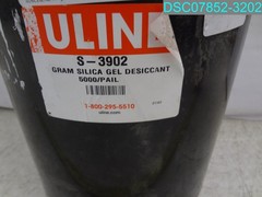 ULINE S-3902 Silica Gel Desiccants 5.5 GALLON PAIL Desiccare