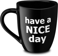 Decodyne Funny Coffee Mug, Gag White Elephant Gifts for Adults and Coworkers – P