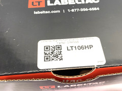 LabelTac LT106HP Pro Model High Perf. 10 Year Vinyl Label 1″ x 150′ Roll ORANGE