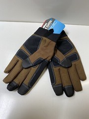 Lot Of (2) FIRM GRIP Winter Gloves Trade Master Duck Canvas Thinsulate – Large