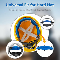 Hard Hat Sweatband, Hard Hat Cooling Liner for Safety Helmets, Reusable