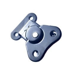 Metal Toggle Clamp Hasp Closure with Screws for Box Chest – 4 Pcs, 1.97″ x 1.5″