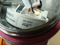 PYROMATION RTD TEMP TRANSMITTER 440-385U-S(0-400)F SER 440 PT100