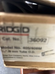 RIDGID 405/408M (36092) Instrument Bender for 5/16 in. (8 mm) Tubing