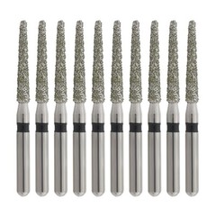 Dental Diamonds FG Burs Football Egg Round End Taper Friction Grip 368 856 850
