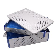 Aluminium Alloy sterilization tray box case Middle/Large Size surgicalinstrument