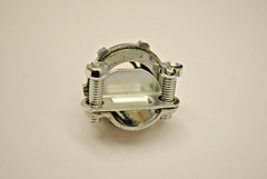 Box of 100 2BXN-38, 2-Screw Clamp Type Combination Connectors 3/8″ BX-Flex &NM
