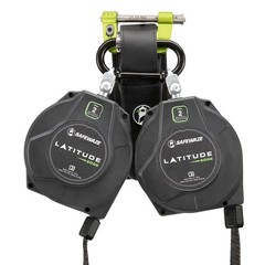 SafeWaze Latitude Edge 8 Ft Dual Web SRL-P, Class 2, Rebar Hooks, 023-5346