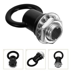 4 Set Black Light Fixture Hooks Ring Nuts Lifting Ring Nuts Eye Lamp M10 Thre…