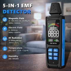 EMF Meter 30Mhz~8GHz Electromagnetic Field Radiation Detector for EF RF MF WiFi