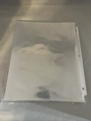 Clear High-Capacity Sheet Protectors Hold 50 Sheets HW 25 Pages Avery 74171