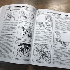 Clinton Gem Panther Long Life Red Horse Engine Service Overhaul Operators Manual