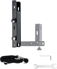 Side Mount Trailer Ladder Rack, Foldable Heavy Duty Steel Rack with Strap​​, …