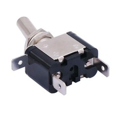 5Pcs 12V 20A Blue LED Toggle Rocker Switch Control ON/OFF Marine Car Boat ATV
