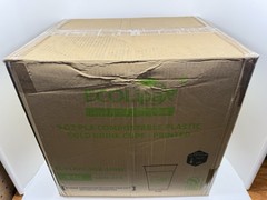 998 Compostable 9oz Cups, Plant-Based PLA Cold Cups, Party/Office Bulk