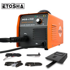 140 MIG Welder AC Flux Core WIre Gasless Automatic Feed Welding Machine w/Mask