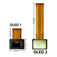 0.71 Inch 1920×1080 OLED Display DIY Project Screen With HDMI Driver Board Panel