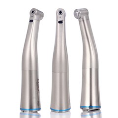 1:1 Fibra Óptica Pieza de Mano Dental Baja Velocidad LED Contra Angulo Empuje