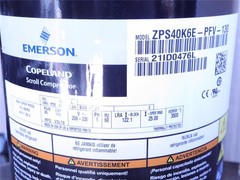 Copeland ZPS40K6E-PFV-130 Scroll Compressor 2-Stage 40KBTU R410A 208-230V 1PH