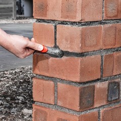 Masonry Brick Jointer Tool – 4 Sizes Stainless Steel Wall Stitcher, Joint Raker