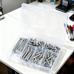 150 Pcs Wood Screws Assortment Kit, 6 Sizes High Hardness Assorted…