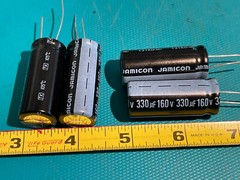 330 uf 160v Electrolytic capacitor Aluminum(4pcs)
