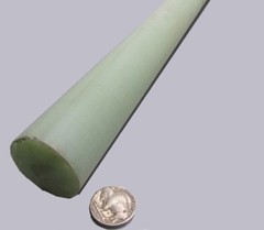 Phenolic Micarta G10FR4 Rods 1.375 (1 3/8″) Diameter x 24″ Long