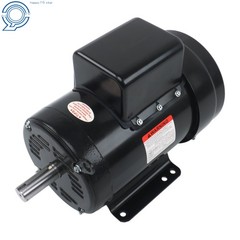 TEFC 5HP Single Phase Motor 1800 RPM 184T Farm Duty 208/230V 4-Pole 60Hz