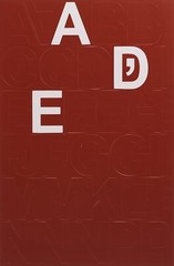 Sign 31213 Letras Y Numeros Adhesivos De Vinilo, Rojo, 2 Pulgadas