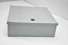 Hoffman AHE12X12X4 Metal Electrical Enclosure Box 12x12x4 UL Type 1 IP30 Panel