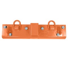5-1/2″x22″Orange Tractor Bucket Grab Hooks Bolt 2″Hitch Receiver for Deere 1025R