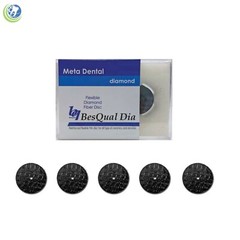 Meta Dental Ultra Thin Flexible Diamond Fiber Discs 20 X 0.2mm Unmounted 5/Box
