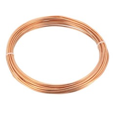 Refrigeration Tubing 2mm OD 1mm ID 6.5Ft Length Copper Tubing Coil