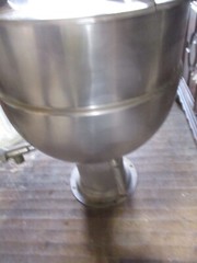 BH Hubert 40 Gallon Jacketed Stainless Steel Tilting Steam Kettle Commercial
