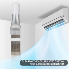 Cleaning Tool Air Conditioner Fin Repair Tool Coil Comb Condenser Brush US