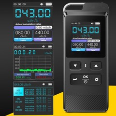 Radiation Detector 500mSv 15MeV IPS Display Data Logging Nuclear Gamma, X-Ray