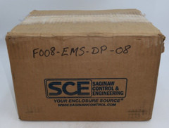 NEW Saginaw SCE-12108ELJ Enclosure Box + Wire Terminal Block (MJ)