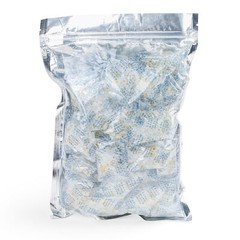 100Pcs 3 Gram Silica Gel Packs Desiccant Packets for Storage Moisture Food Safe