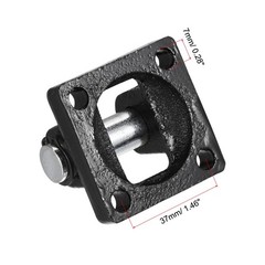 Cylinder Clevis Mounting Bracket 4 Bolt Holes 14mm Pin Mounting Base 2pcs
