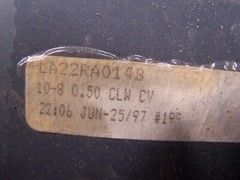 Lennox ICP Carrier Blower OEM Wheel 66J5601 600587 LA22RA014 10-8 DD .50 CLW CV