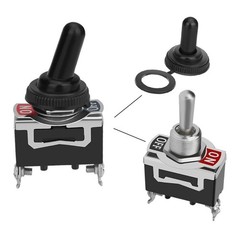 High-Performance Marine Toggle Switch 6-Pack – 12V to 250V Waterproof Design